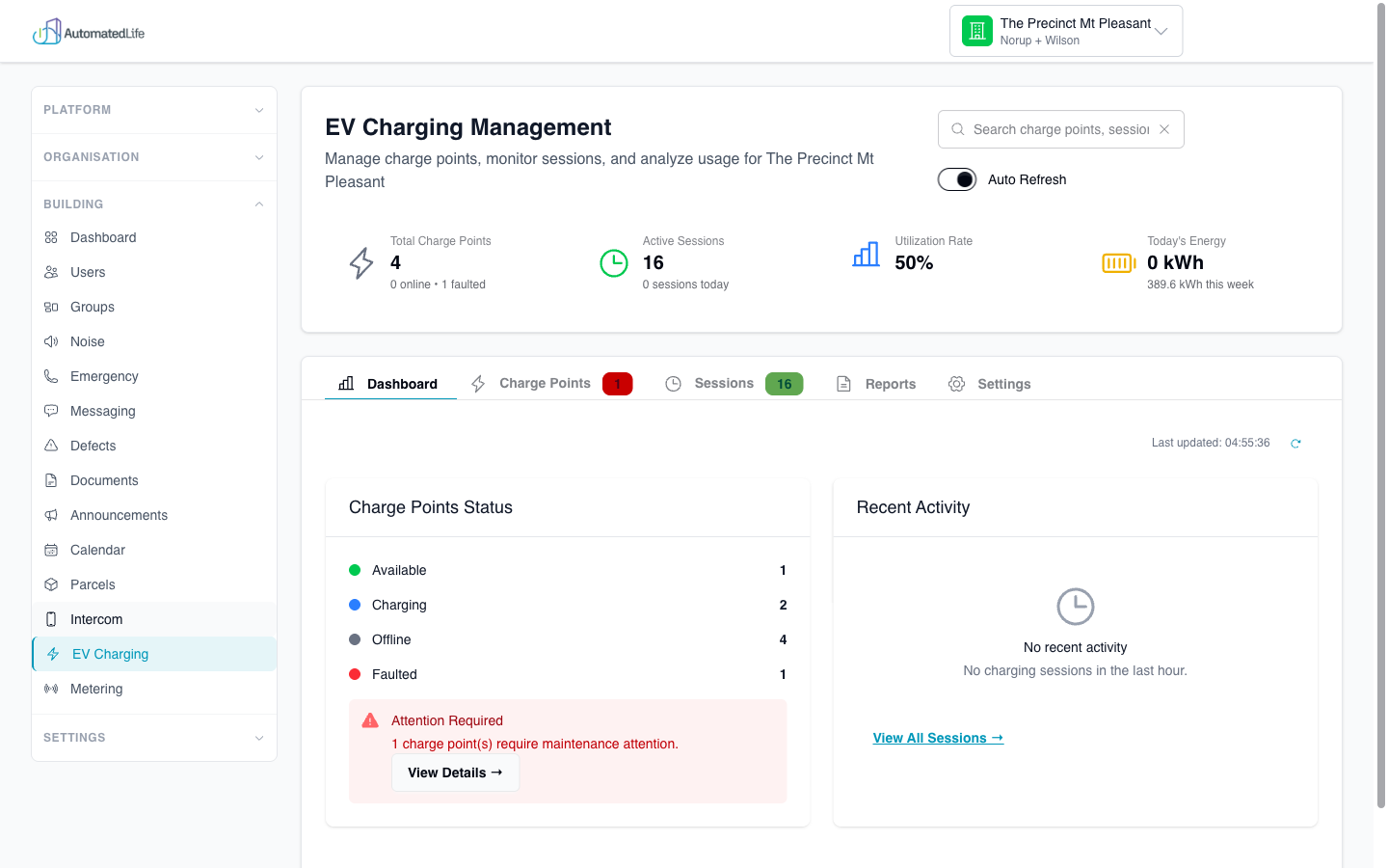 EV Charging Management